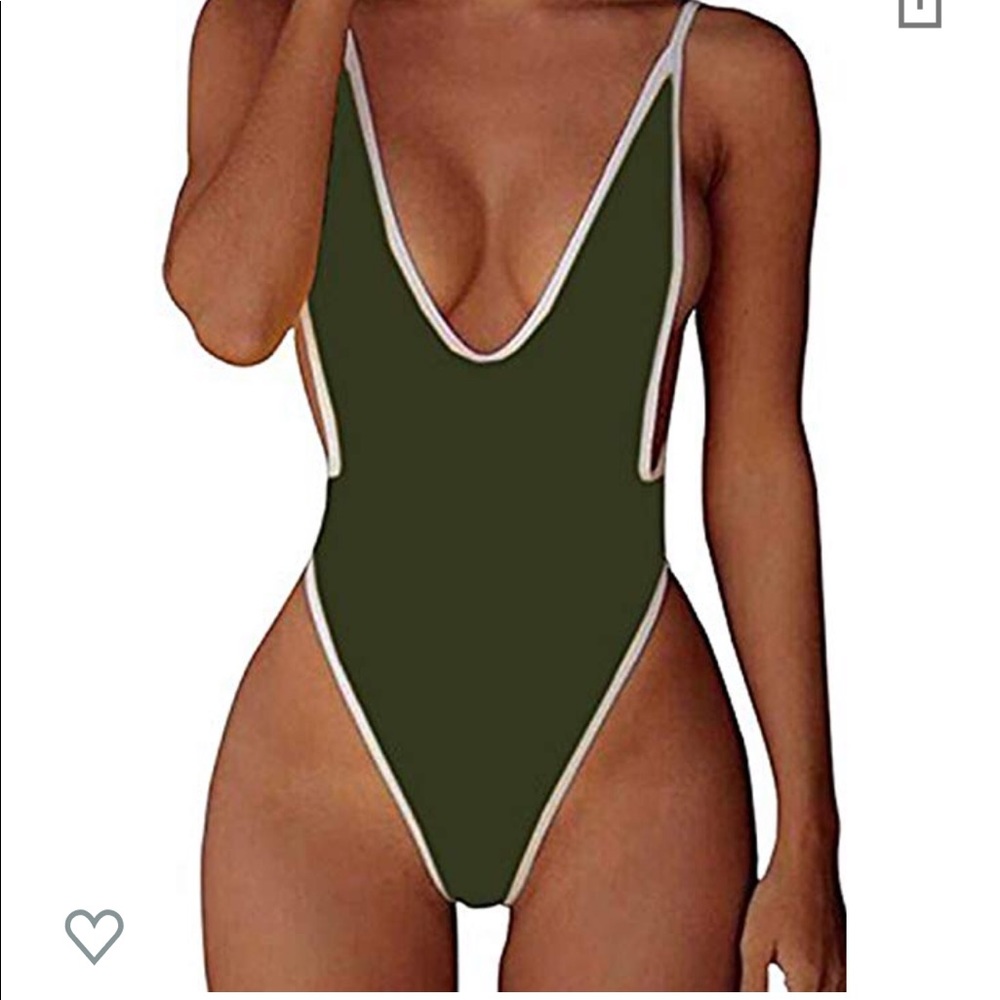 Thong one piece swimsuit